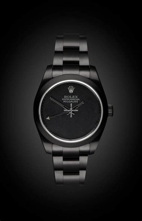 rolex milgauss titan black price|rolex milgauss dark knight.